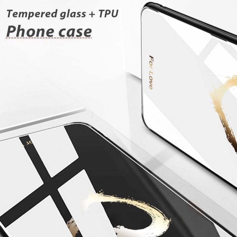 Θήκη Realme C35 Γυαλί Heart Tempered